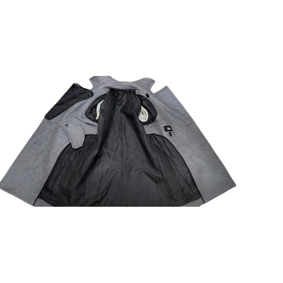 The Reracs peacoat for women WOOL Grey Size 36 /US S - Picture 8 of 16